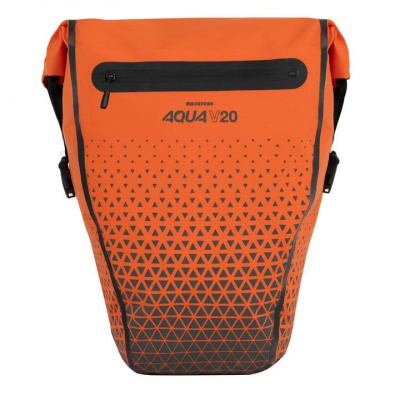 Oxford Oxford Aqua V 20 Single QR Pannier Bag Orange