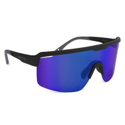 Oxford Pave Black Frame Blue Mirror Lens
