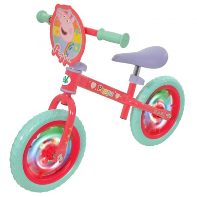 Peppa Pig Peppa Pig 12 Balance Bike with Light Up Wheels