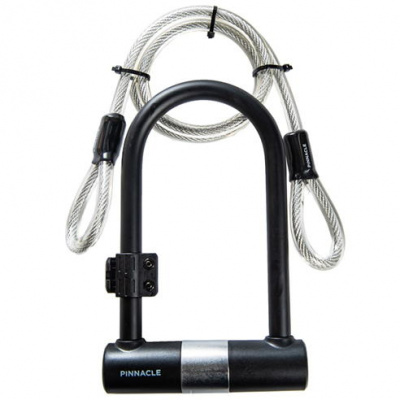 Pinnacle Bike D Lock With Extension Cable