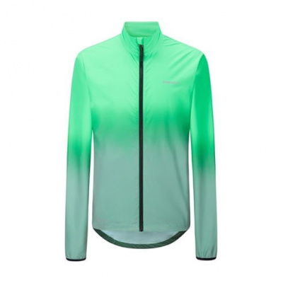 Pinnacle Men's Reflective Long Sleeve Full Zip Slim Fit Performance Cycling Jacket