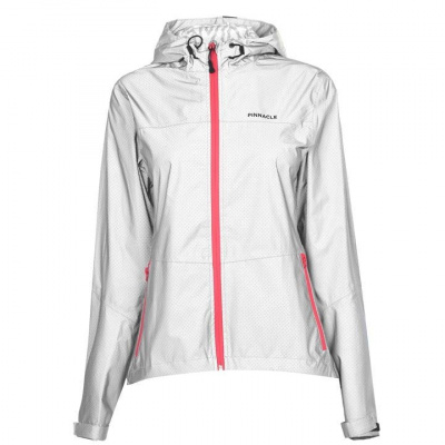 Pinnacle Women's  Fully Reflective Waterproof Long Sleeve Performance Cycling Jacket