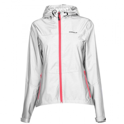 Pinnacle Women's  Fully Reflective Waterproof Long Sleeve Performance Cycling Jacket