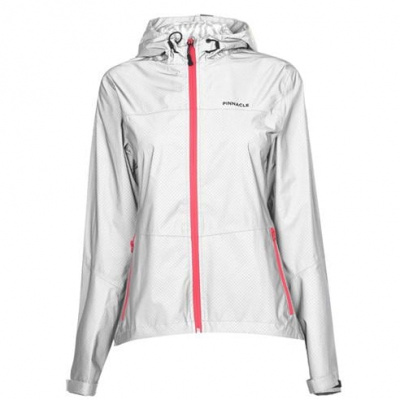 Pinnacle Women's Fully Reflective Waterproof Long Sleeve Performance Cycling Jacket