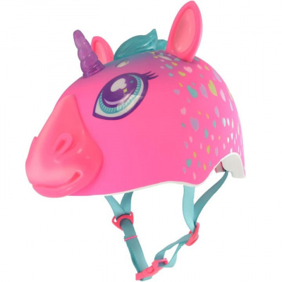 Raskullz Super Rainbow Corn LED FS Child Helmet 5+
