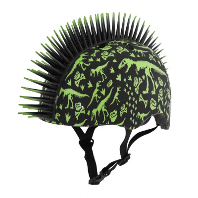 Raskullz T-Rex Bonez Mohawk Fit System Child Helmet