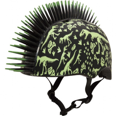 Raskullz T-Rex Bonez Mohawk Infant Helmet
