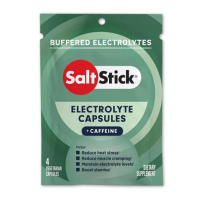 Salt Stick 4 Capsule Plus Caffeine (20 Packs)