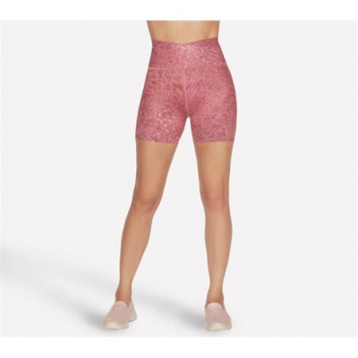 Skechers Women's Gosculpt Leopard Road Shorts