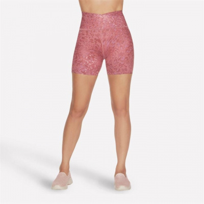 Skechers Women's Gosculpt Leopard Road Shorts