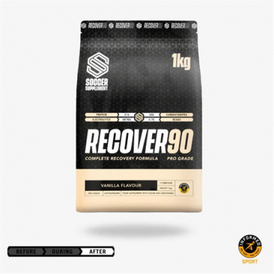 Soccer Supplements Recover90(R) 1kg - Recovery formula (1kg)
