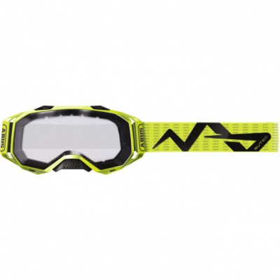 ABUS Buteo MTB Goggles in Neon Yellow