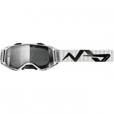 ABUS Buteo MTB Goggles in Polar White