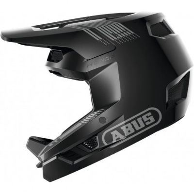 ABUS HiDrop MTB Full Face Helmet in Muted Black