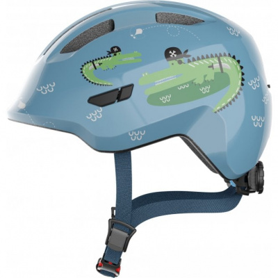 ABUS Smiley 3.0 Kids Leisure Helmet - Blue Croco