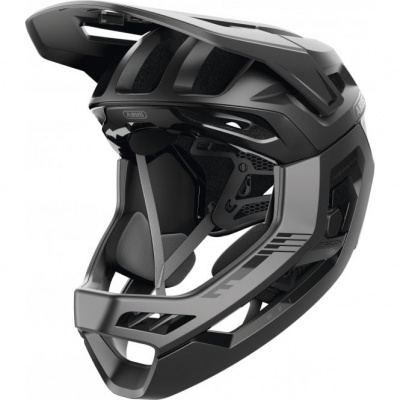 ABUS Targon Full-Face MTB Helmet Removable Chin Guard - Velvet Black