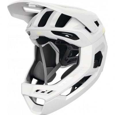 ABUS Targon MIPS F-Face MTB Helmet Removable Chin Guard - Lemon Wht
