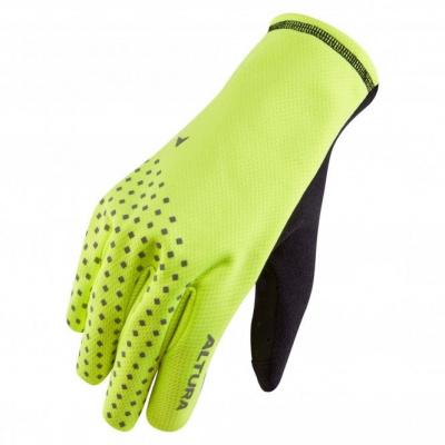 Altura Nightvision Unisex Windproof Fleece Cycling Gloves - Yellow