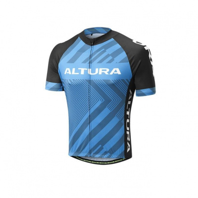 Altura Sportive Short Sleeve Jersey - Blue/Teal - Small