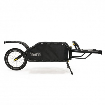 Burley Coho XC Single Wheel Cargo Trailer - Black