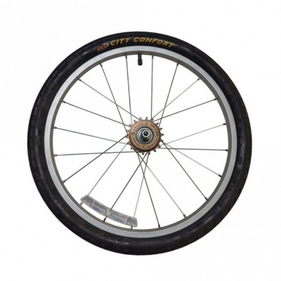 Burley Replacement rear wheel with cassette for Kazoo 2011 - 2016