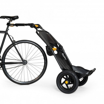 Burley Travoy Bike Cargo Trailer in Black