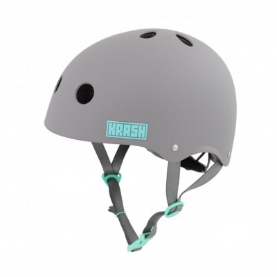 C-Preme Krash Pro Youth Helmet (8+ Years) - Matte Grey - 54-58 cm