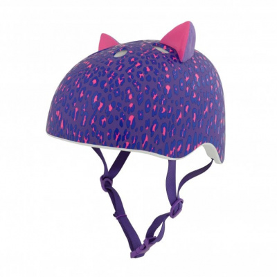 C-Preme Krash Youth Helmet (8+ Years) - Leopard Kitty - 54-58 cm