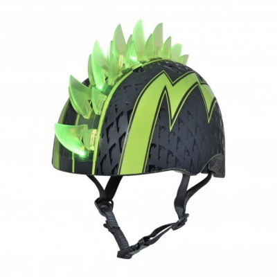 C-Preme Raskullz USB LED Child Helmet (5+ Years) - Bolt - 50-54 cm