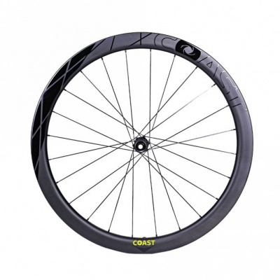 COAST 45mm Carbon Tubeless Disc Wheelset - Thru Axle - Centre Lock