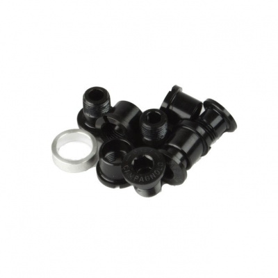 Campagnolo Athena 11-speed Black P-T Chainring Bolt Set - FC-AT200 B