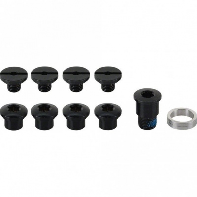 Campagnolo Athena 11-speed Black P-T Triple Chainring Bolt Set