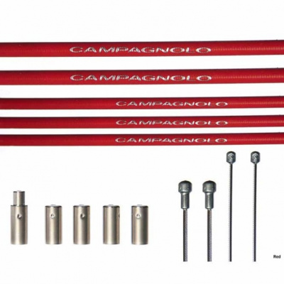 Campagnolo Ergopower Cable Sets - Red