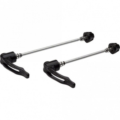 Campagnolo QR12-ZOBFR Quick Release Skewers Q/R Skewer Pair - Black