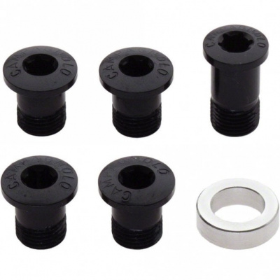 Campagnolo SR 11 speed UT Chainring Bolt Set with Threaded Hidden Bolt
