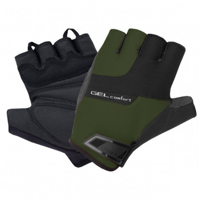 Chiba Gel Comfort Active Eco-Line Cycling Mitt in Italian Olive