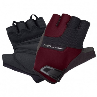 Chiba Gel Comfort Active Eco-Line Cycling Mitt in Nairobi Red