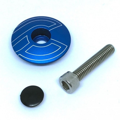 Cinelli Top Cap - Blue