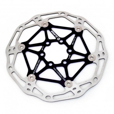 Clarks CFR-02 Floating Rotor 6 Bolt - Black