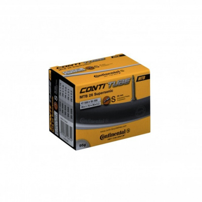 Continental Mtb Tube Supersonic - Presta 42mm Valve - Black - 26 Inch
