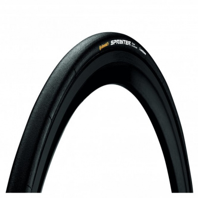 Continental Sprinter Blackchili Compound - Tubular Tyre - Black/Black - 28 Inch