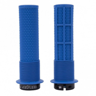 DMR Brendog DeathGrip Flange Grips - Royal blue