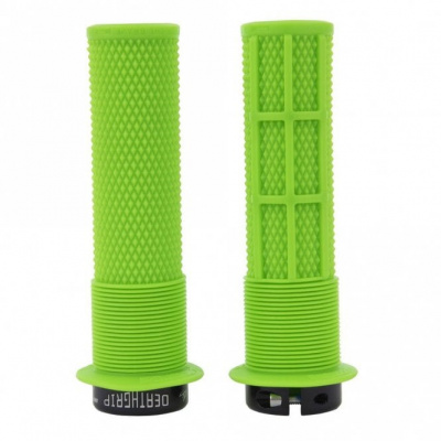DMR Brendog DeathGrip Flange Grips - Sick green