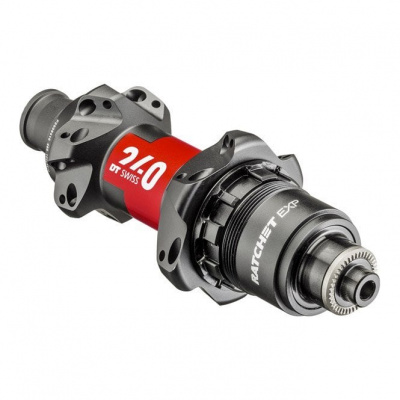 DT Swiss 240 EXP Straight Pull Rear 130 mm Q/R - SRAM XDR Black - 24 hole