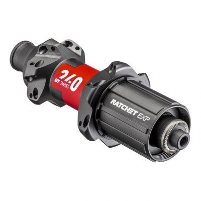 DT Swiss 240 EXP Straight Pull Rear 130 mm Q/R - Shimano Road Black - 24 hole