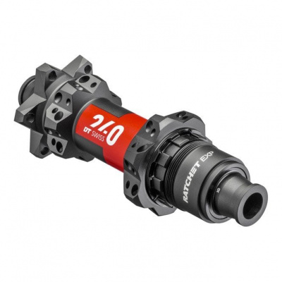 DT Swiss 240 EXP Straight Pull Rear Disc 6 Bolt 148 x 12 mm BOOST - SRAM XD Black - 28 hole