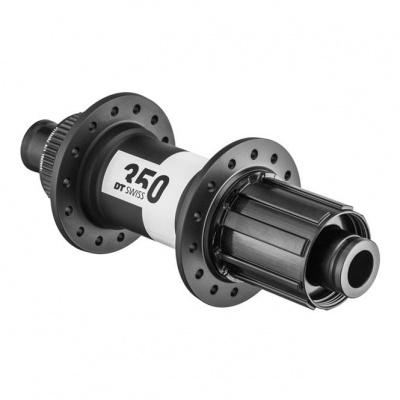 DT Swiss 350 Classic Rear Disc Centre-lock 142 x 12 mm - Shimano HG - Black - 28 hole