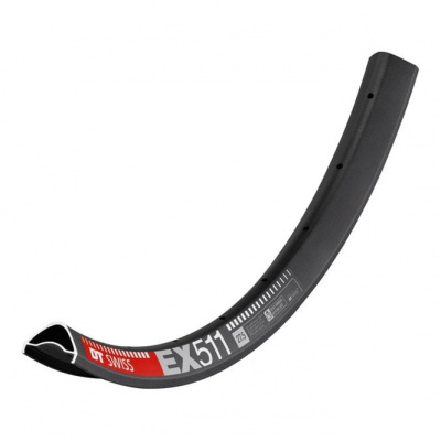 DT Swiss EX 511 SBWT Disc-specific Presta-drilled Black - 27.5 Inch - 28 hole