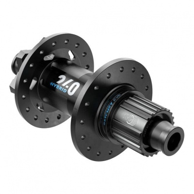 DT Swiss Hybrid 240 Classic Rear Hub - 6-Bolt - BOOST - Micro Spline - 32 hole