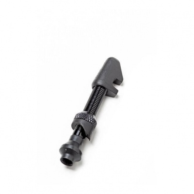 DT Swiss Lightweight Alu Tubeless Valve for 18-25 mm Deep Asymmetrical Rims - Blk